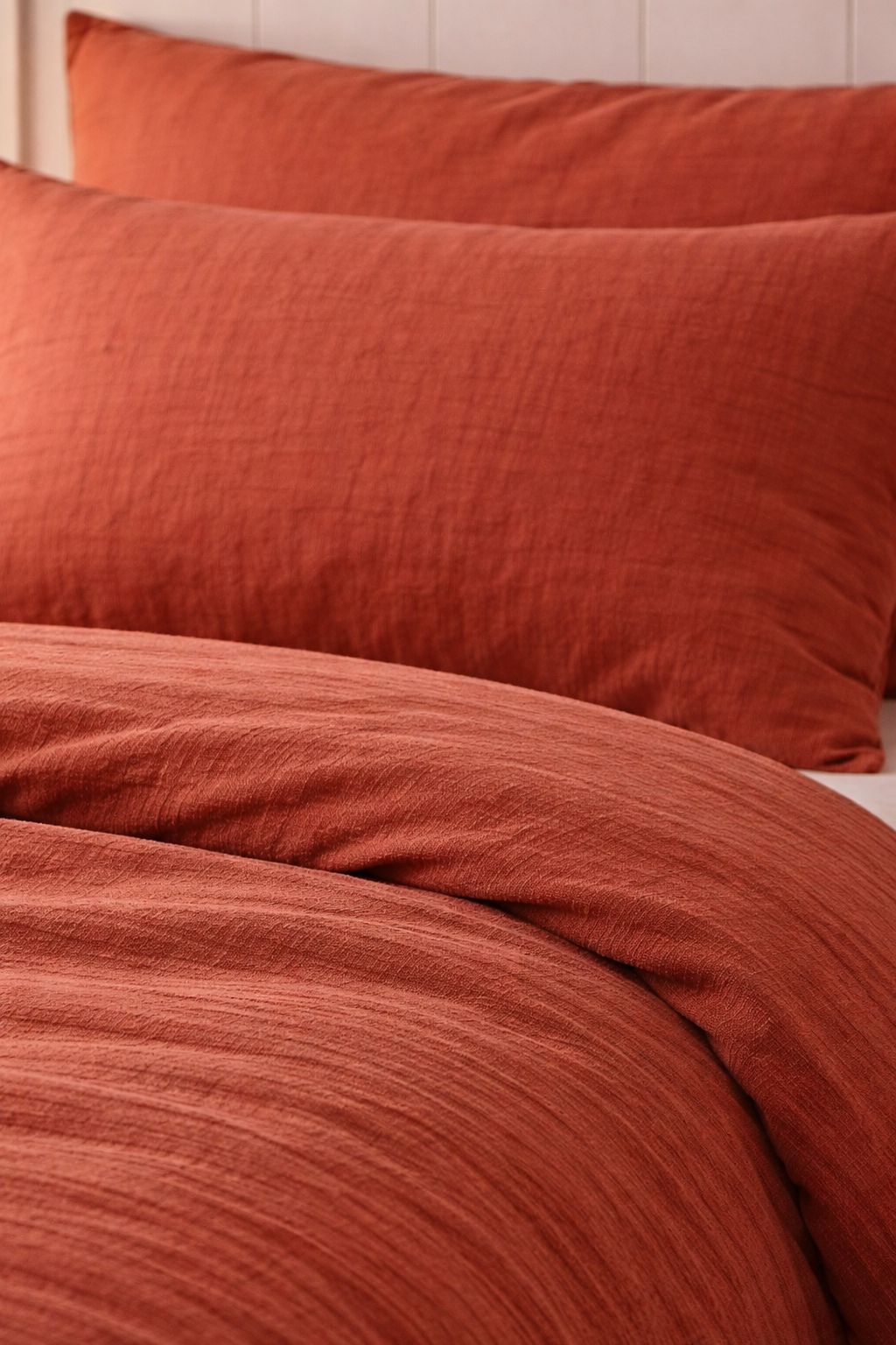 Parure de lit complète -gaze de coton – Douceur aérienne & élégance naturelle - MinaHomeStore