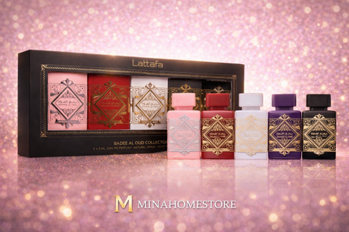 Coffret mini parfums – Sélection- Badee Al Oud-Lattafa - MinaHomeStore