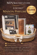 Coffret Maison Parfumé MINAHOMESTORE – Linge de lit & Parfum d’intérieur