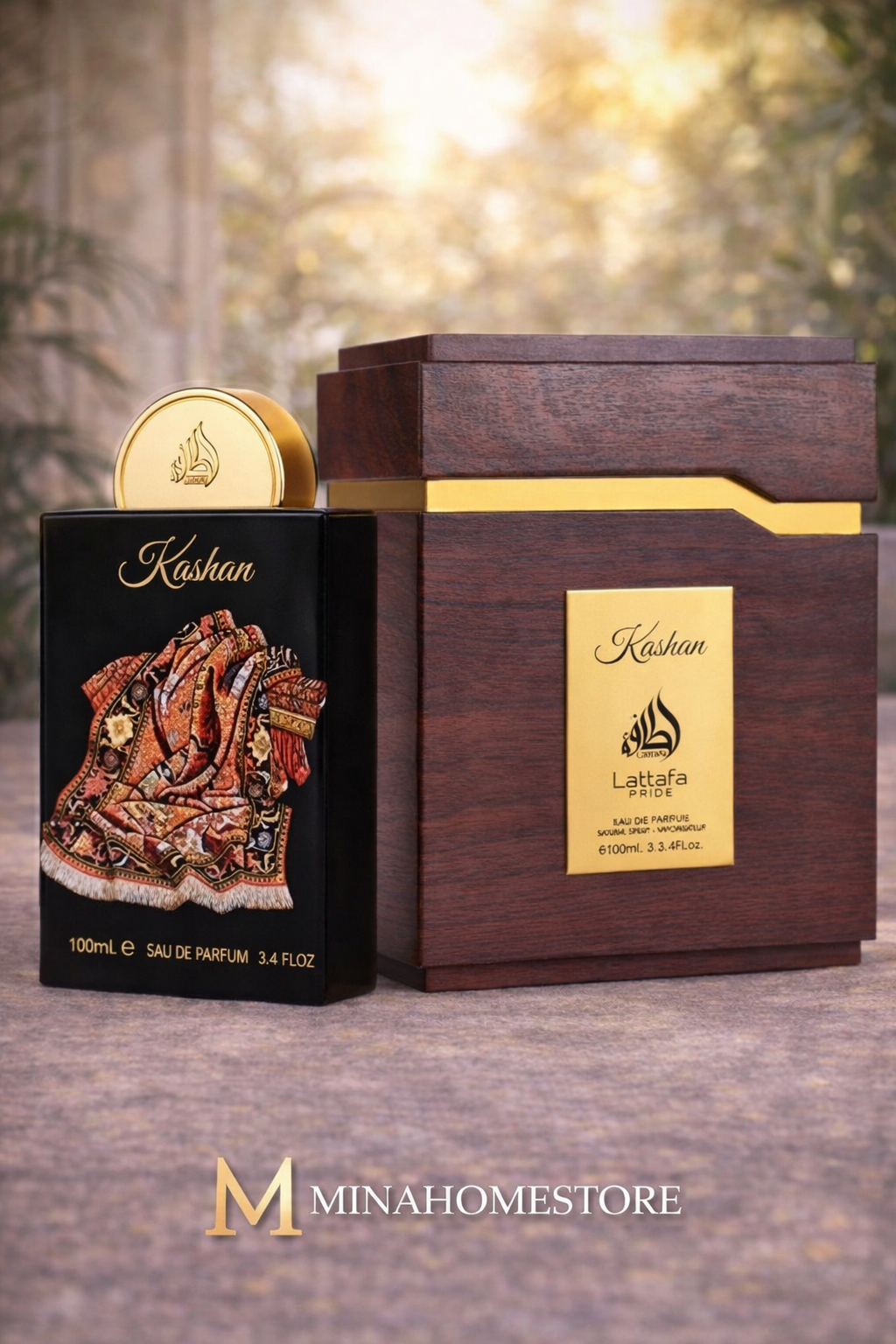 Lattafa- KASHAN – Eau de Parfum 100ML - MinaHomeStore