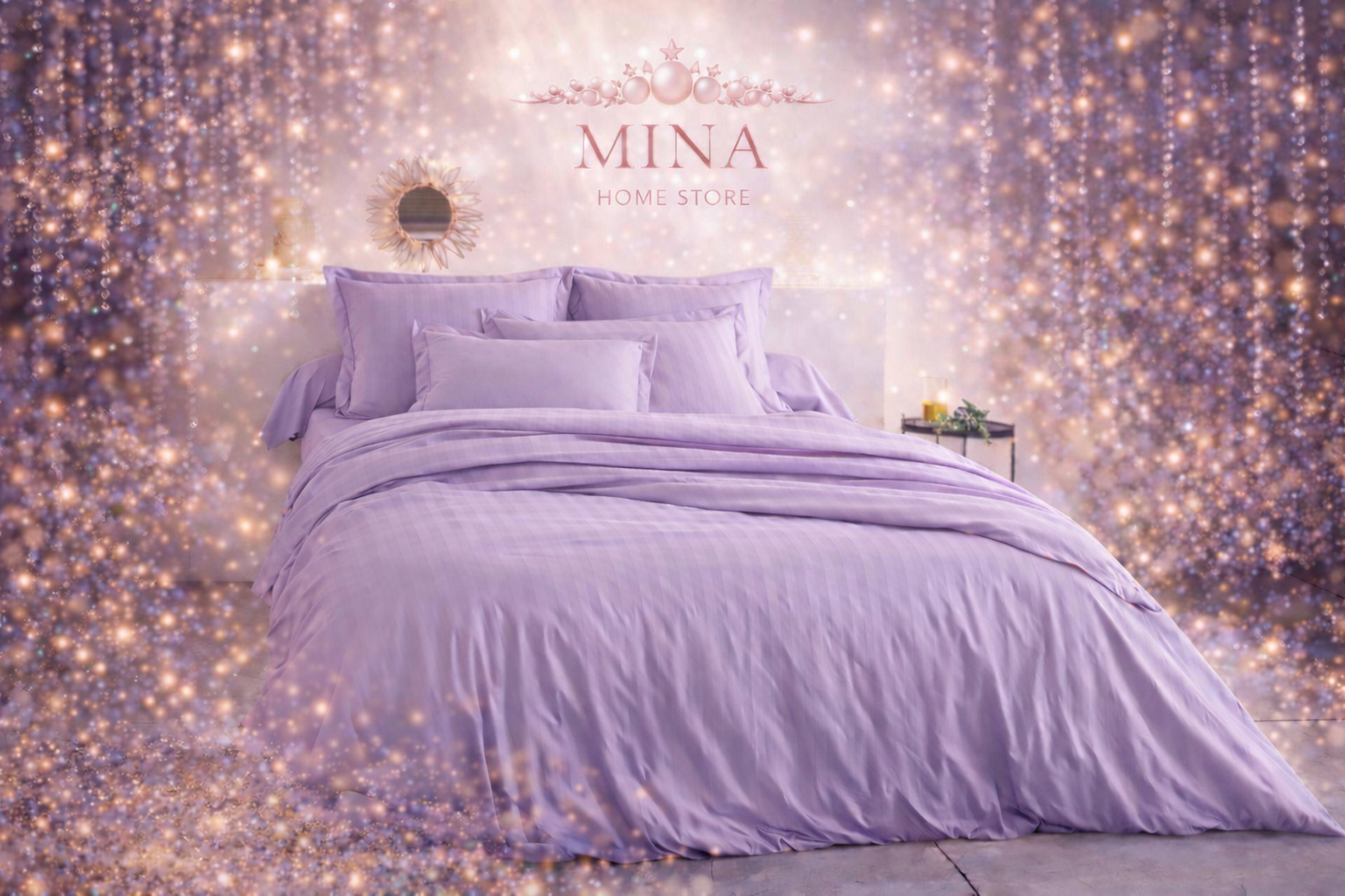 Linge de lit Prestige - lilas