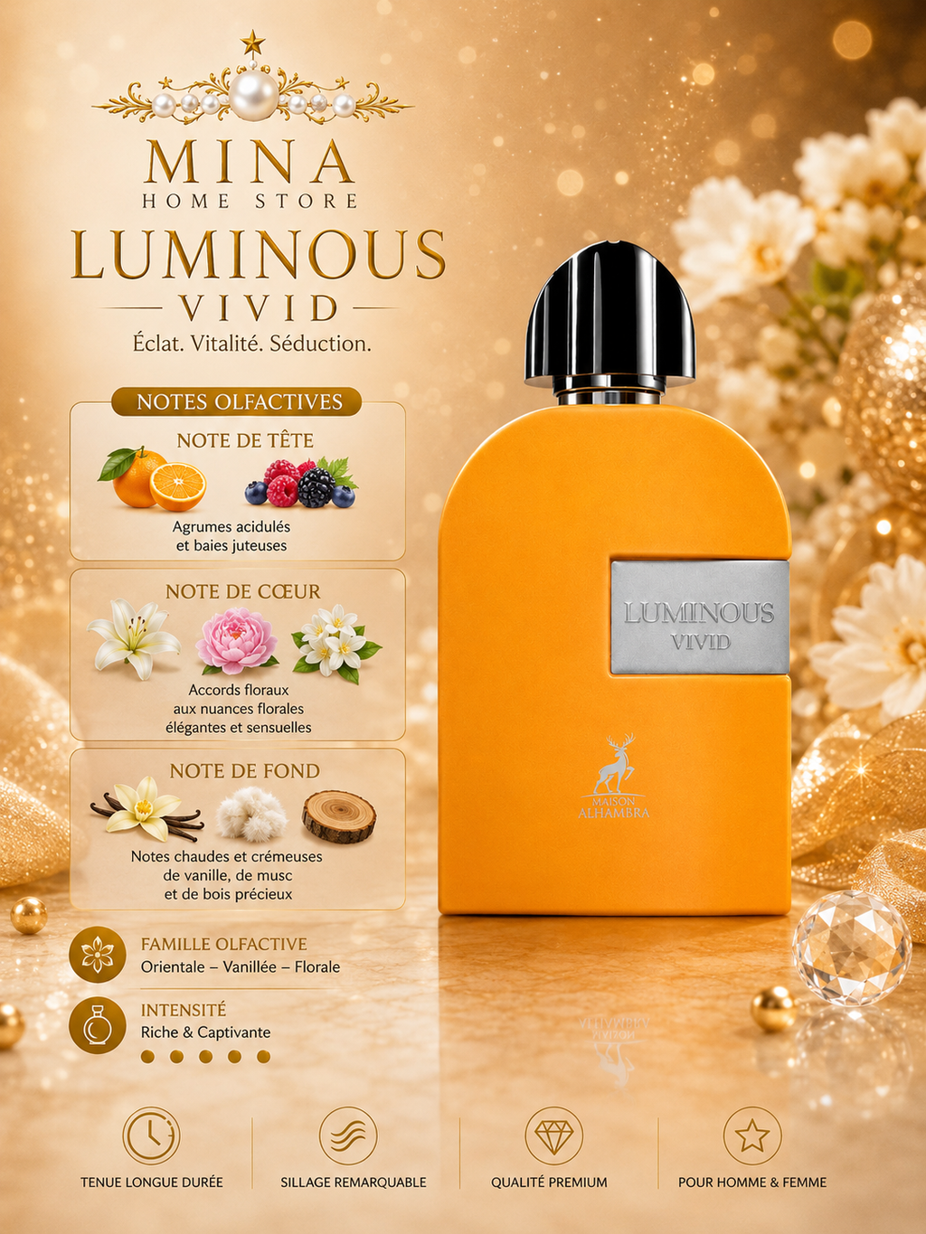 LUMINOUS VIVID – Maison Alhambra | Eau de Parfum 100 ml