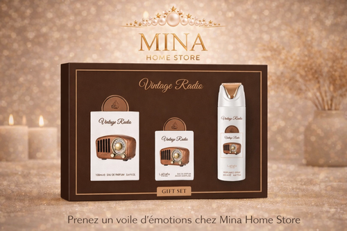 COFFRET PARFUM VINTAGE RADIO – LATTAFA - MinaHomeStore