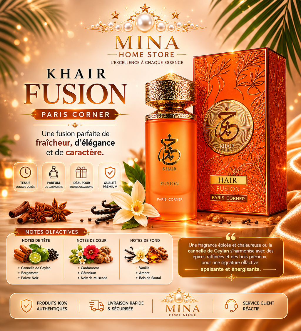 Khair Fusion Paris Corner 100ml | Eau de Parfum Orientale