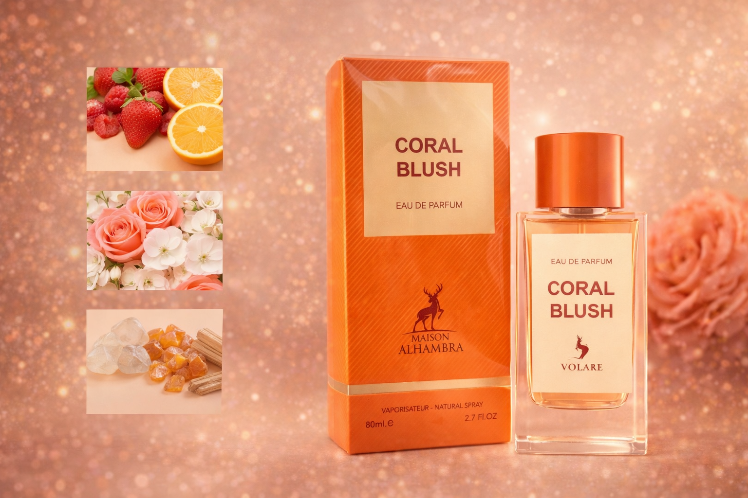 Parfum - CORAL BLUSH 80ml – Maison Alhambra - MinaHomeStore