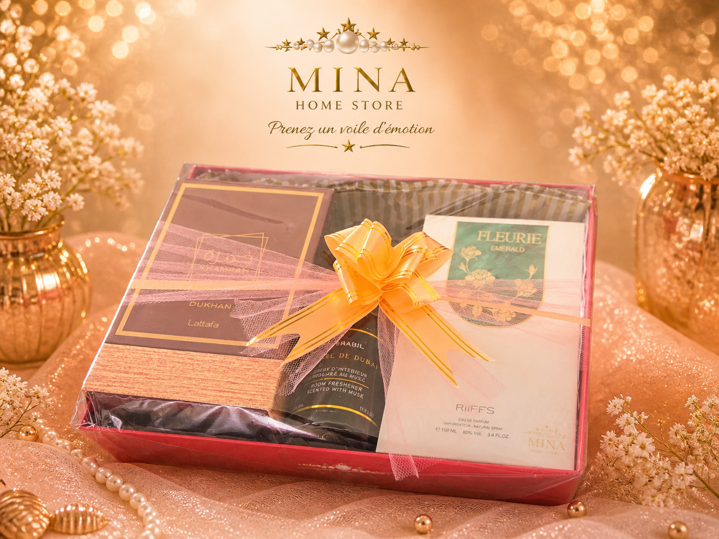Coffret Parfum – Élégance & Évasion Orientale - MinaHomeStore