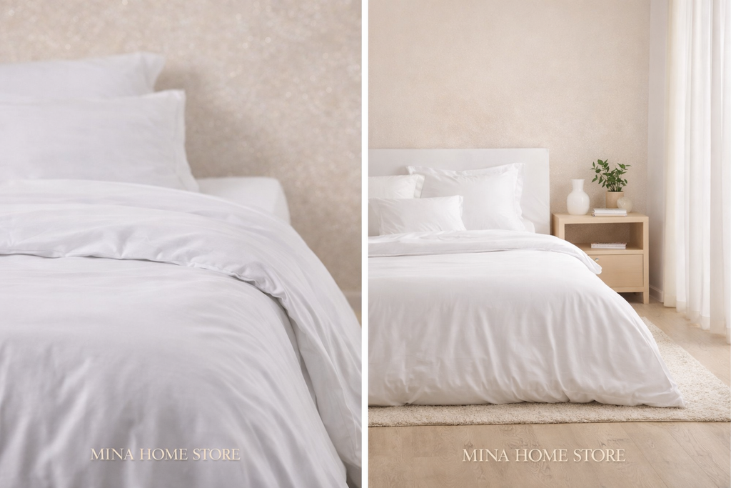 Housse de Couette 260x240 cm – 100% Coton Bio - TODAY - MinaHomeStore