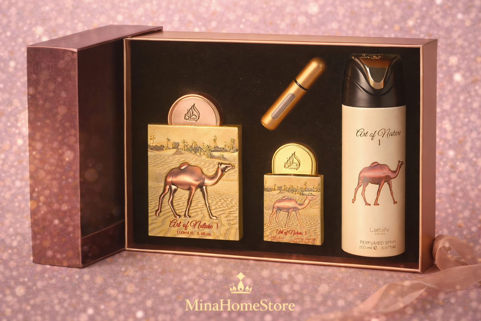COFFRET PARFUM ART OF NATURE I – LATTAFA - MinaHomeStore