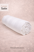 Drap housse satin 100% coton 180x200 – Bonnet 30 cm | TODAY - MinaHomeStore