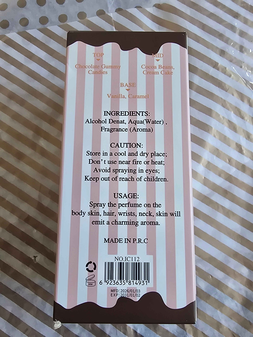 Ice cream- eau de toilette