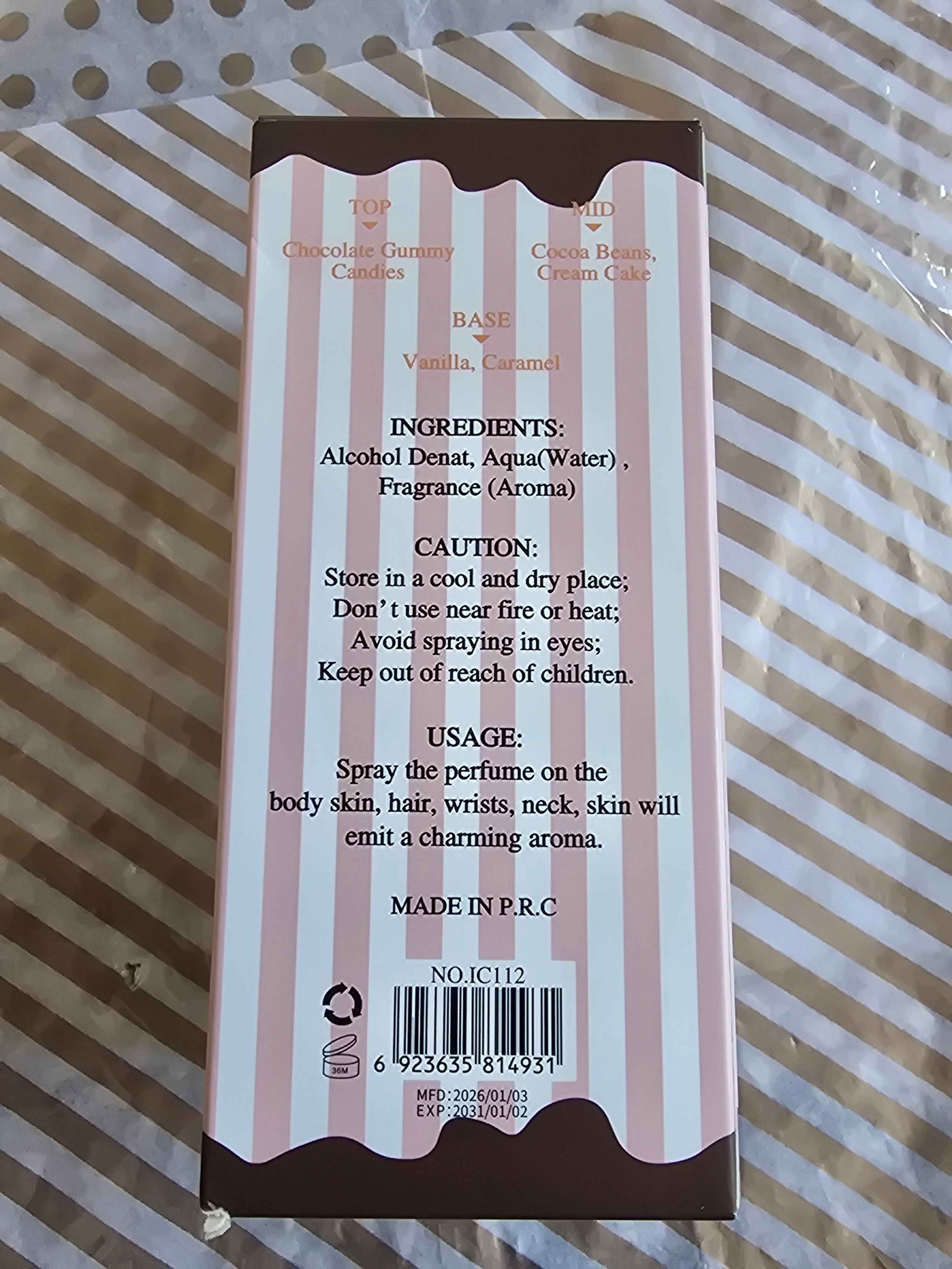 Ice cream- eau de toilette