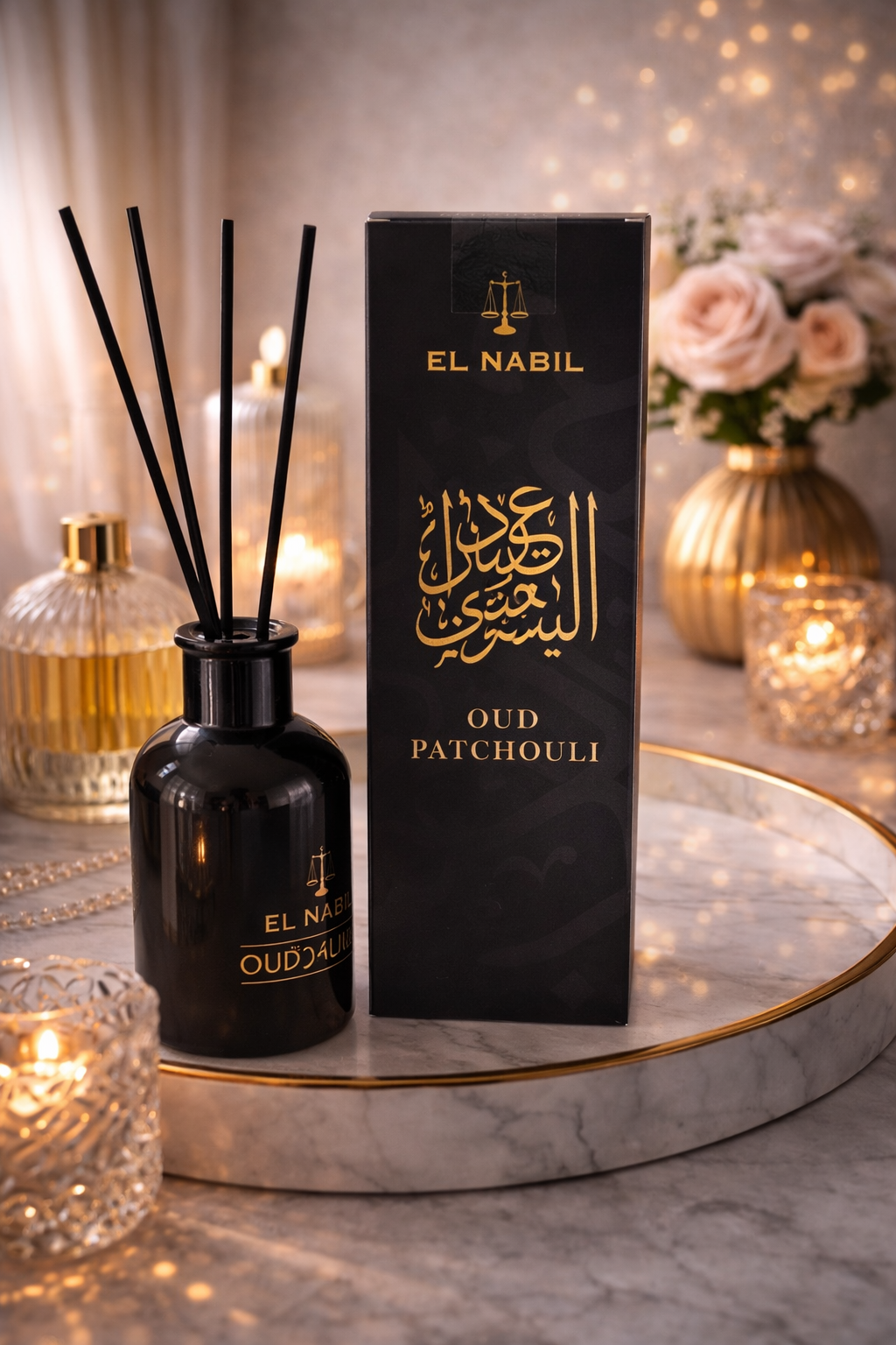 Diffuseur Parfum d’Intérieur – Oud Patchouli – 125ml - MinaHomeStore