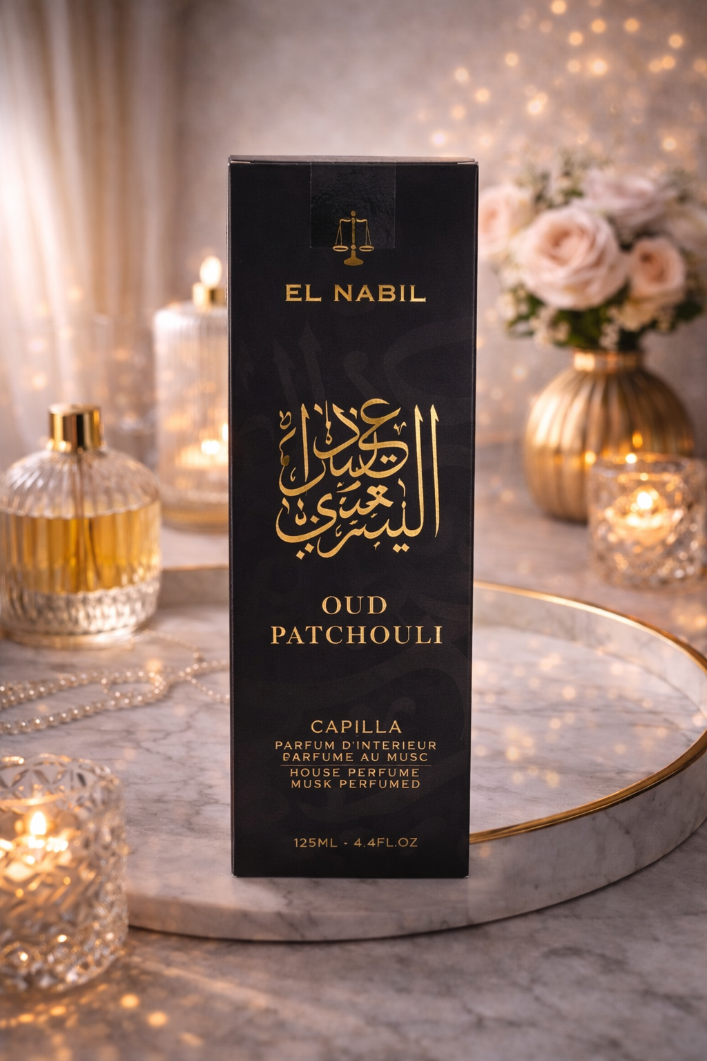 Diffuseur Parfum d’Intérieur – Oud Patchouli – 125ml - MinaHomeStore