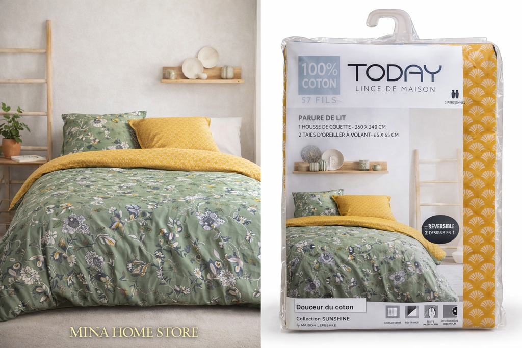 Parure de lit TODAY – Collection Shunshine - MinaHomeStore