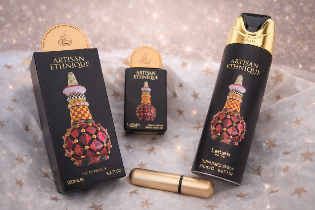 COFFRET PARFUM ARTISAN ETHNIQUE – LATTAFA - MinaHomeStore