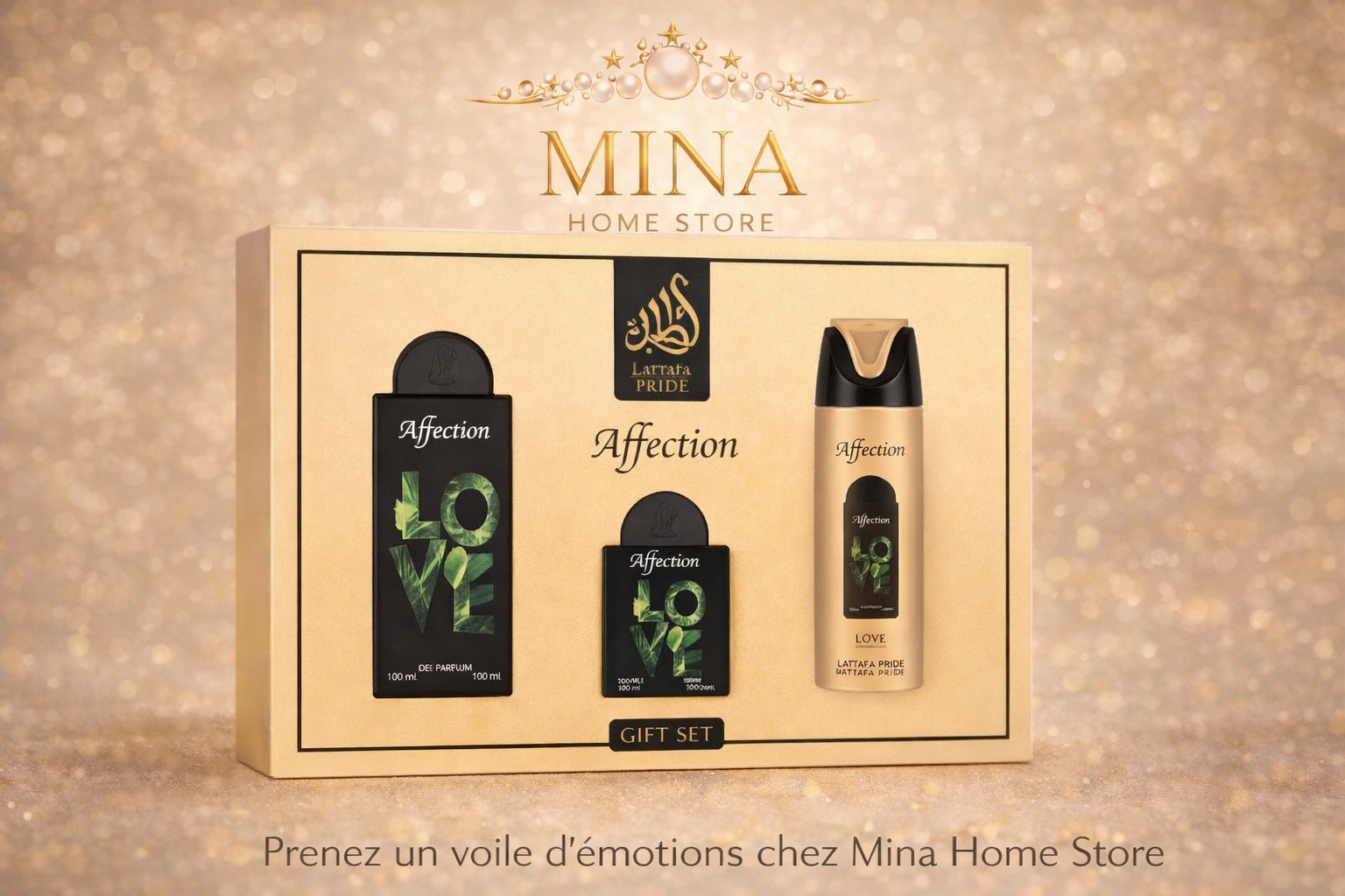 Coffret Parfum -Affection – Lattafa Pride - MinaHomeStore