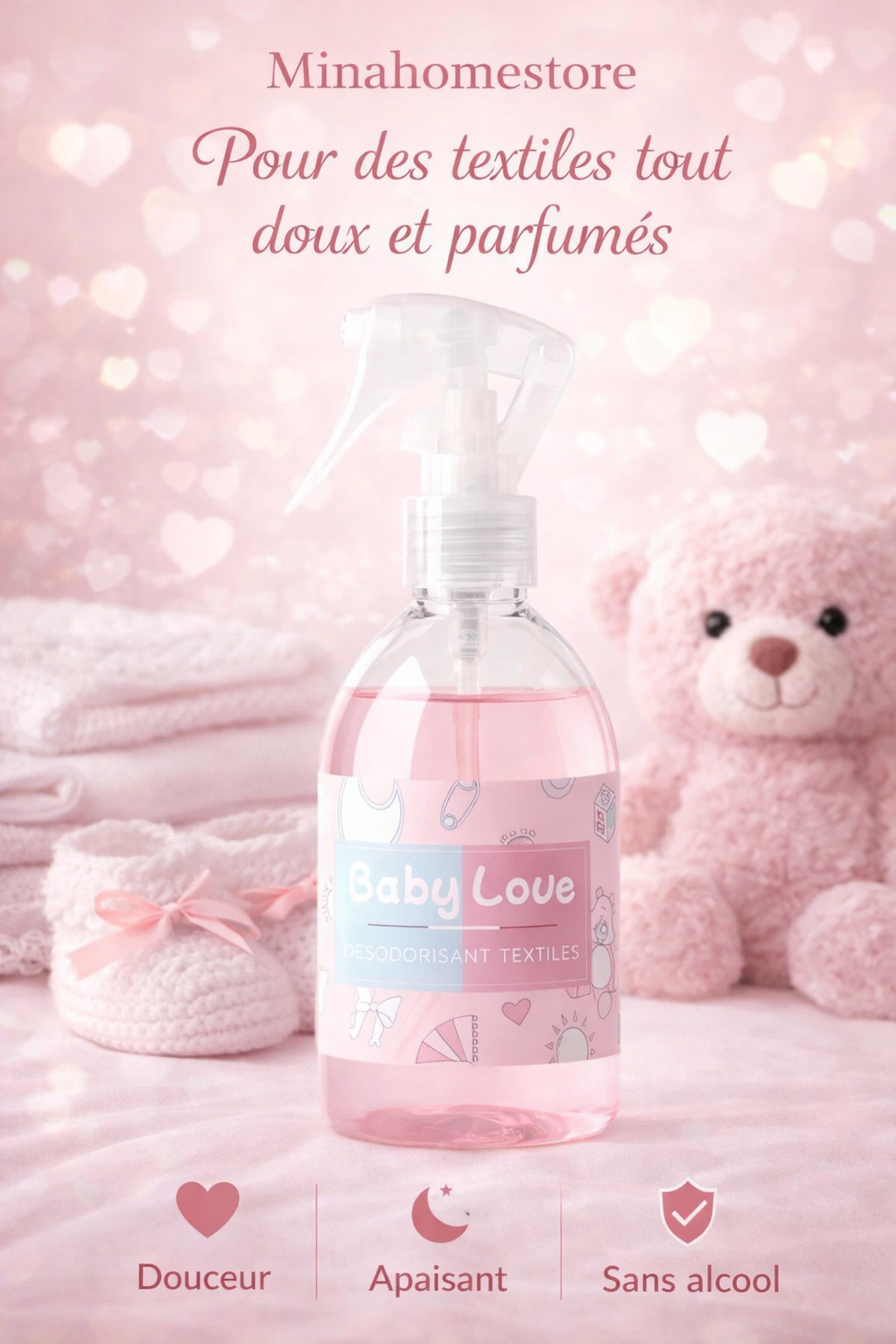 Baby Love – Désodorisant Textile