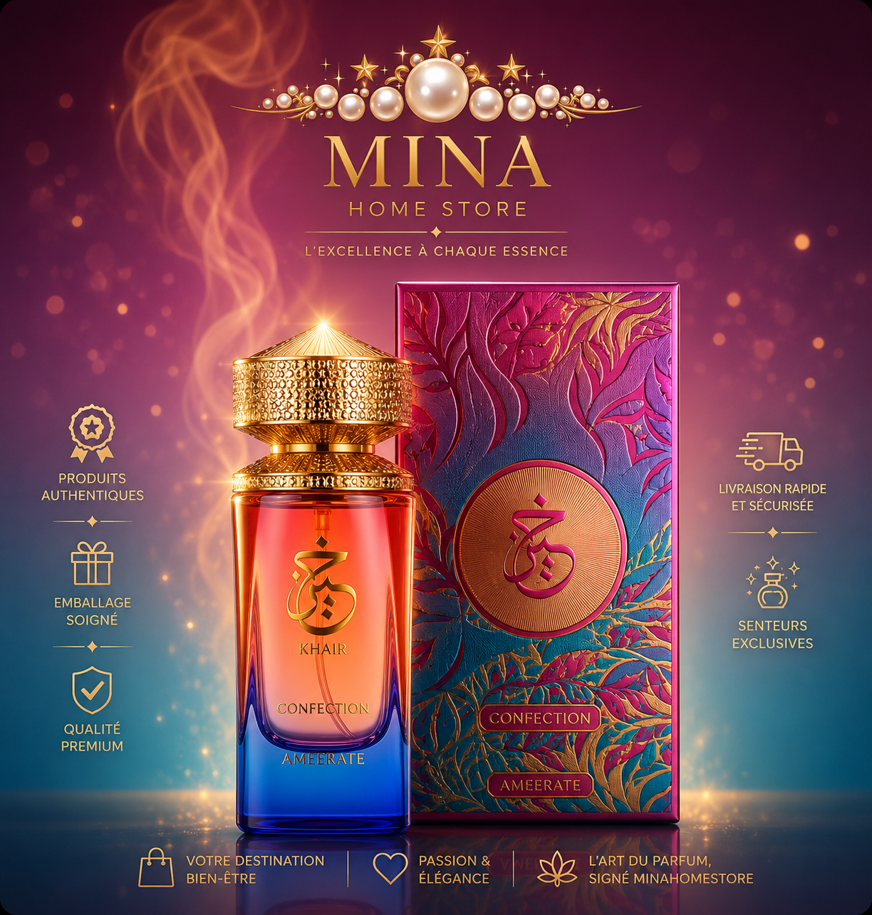 Khair Confection Ameerate 50 ml | Parfum Oriental Femme