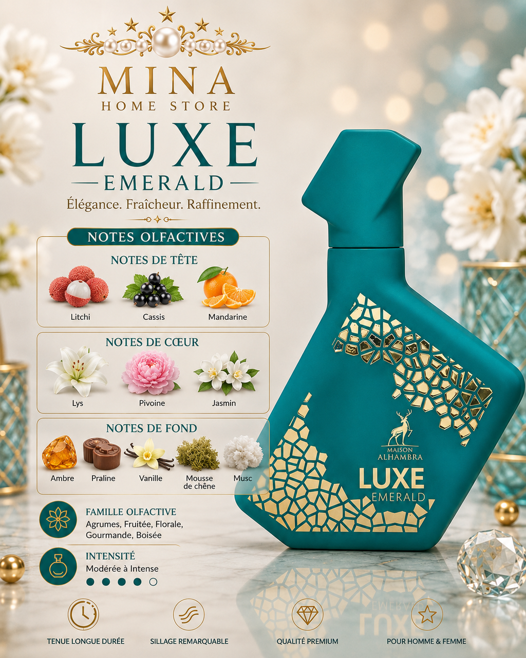 LUXE GOLD – Maison Alhambra | Eau de Parfum 100 ml