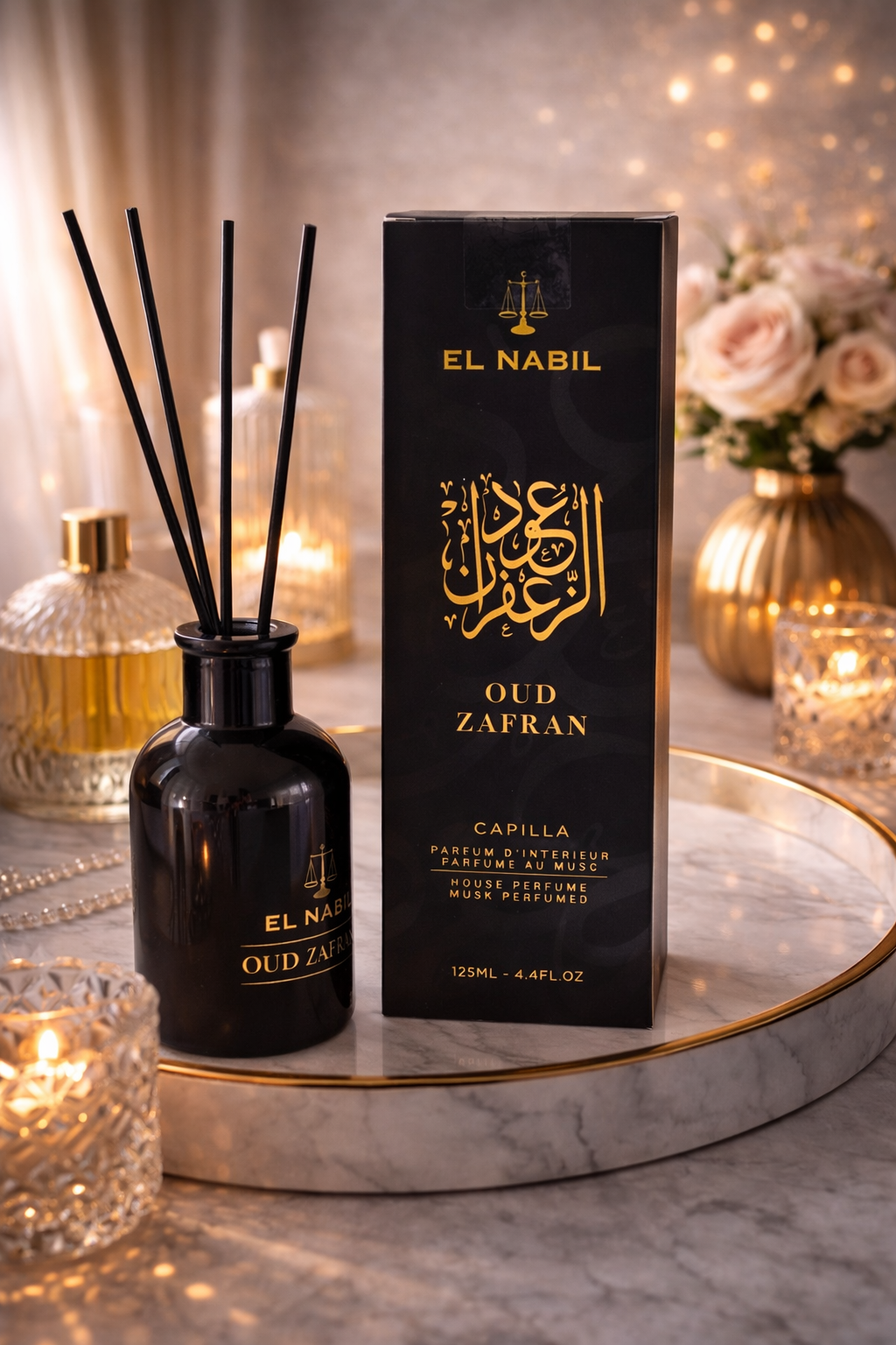 Parfum d’intérieur Oud Zafran - MinaHomeStore